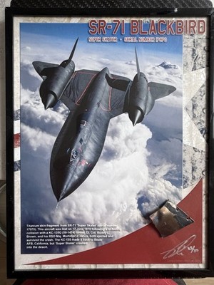 Ron Cole Art Lockheed SR-71 Blackbird Titanium Completely SOLD OUT #23 Of 30