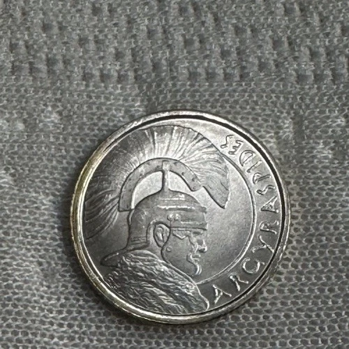 2013 ARGYRASPIDES - 1 /10 Oz Silver Round BU SBSS  Very. Hard To Find