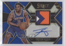 2022 Panini Select Rookie Jersey Blue Prizm /49 Trevor Keels #RJA-TVK Auto 8d9