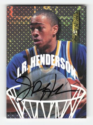 1998 Collector's Edge Impulse Pro Signatures #16 J.R. Henderson AU NM or Better