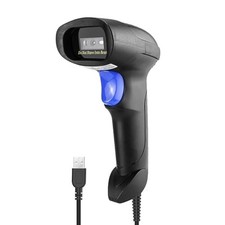 NetumScan USB 1D Barcode Scanner, Handheld Wired CCD Barcode Reader 1.8 meter