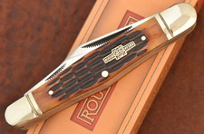 rough-rider-ryder-brown-antique-bone-split-back-whittler-knife-nice-rr106