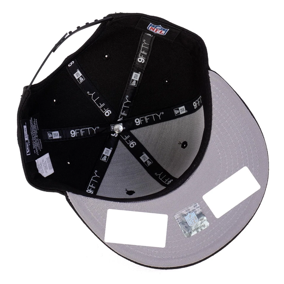 New Era KID9Fifty Las Vegas Raiders Snapback Cap schwarz 97211 - Bild 3 von 3