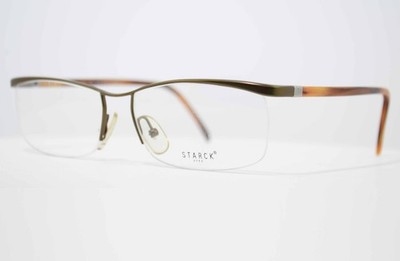 STARCK Eyes Brille P 011 14254 Halbrand rare optic by mikli hand made in France