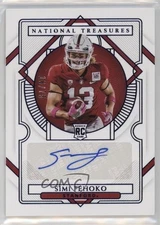 2021 National Treasures Collegiate Century Blue /75 Simi Fehoko Rookie Auto RC