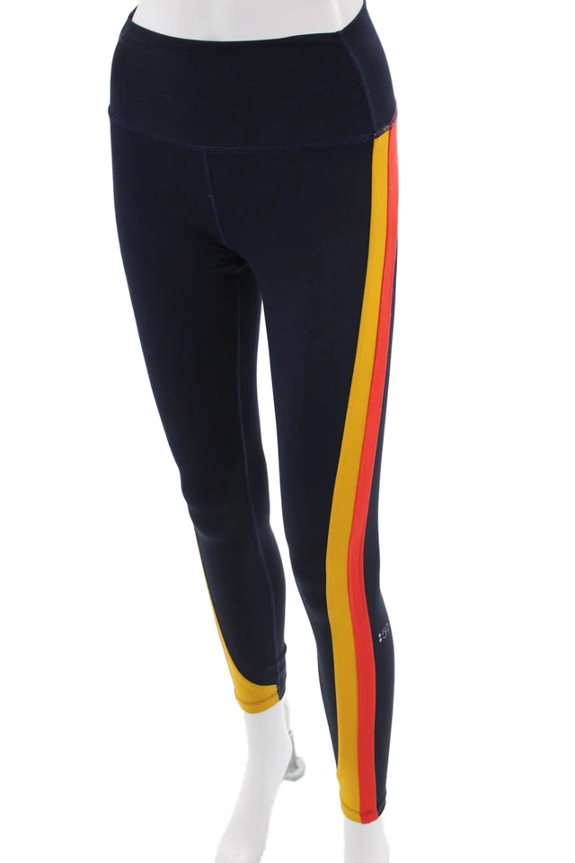 Leggings Splits 59 Mujer Tobillo Rayas Azul Oscuro Talla S Foto 2 de 4