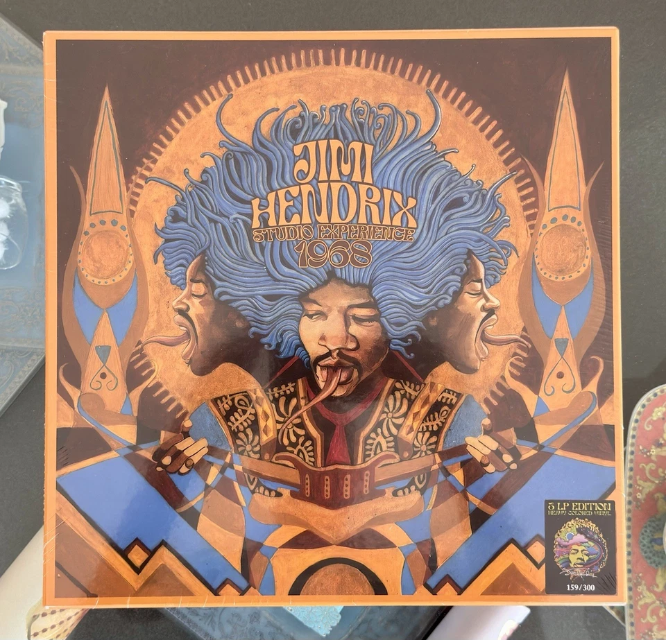 JIMI HENDRIX - Studio Experience 1968 3LP BOX (Coloured 300 Numbered Copies) OVP - Bild 2 von 4