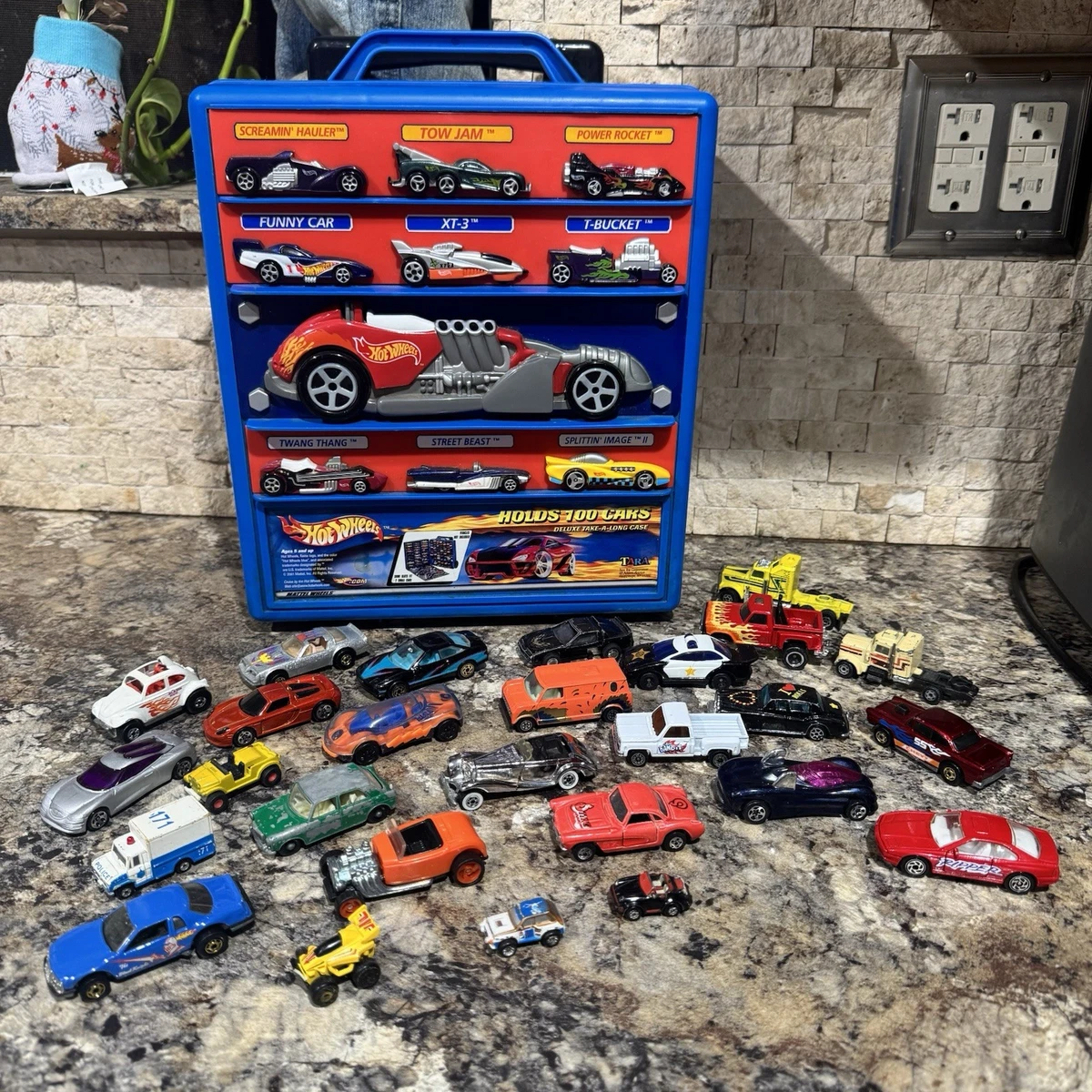 hot wheels 100 car carrying case products for sale | eBay