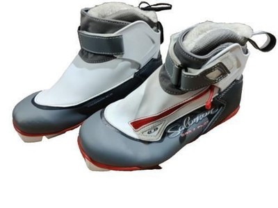 SALOMON Siam 7 Nordic Cross Country Ski Boots Size EU36 2/3 US5 SNS Pilot 2131
