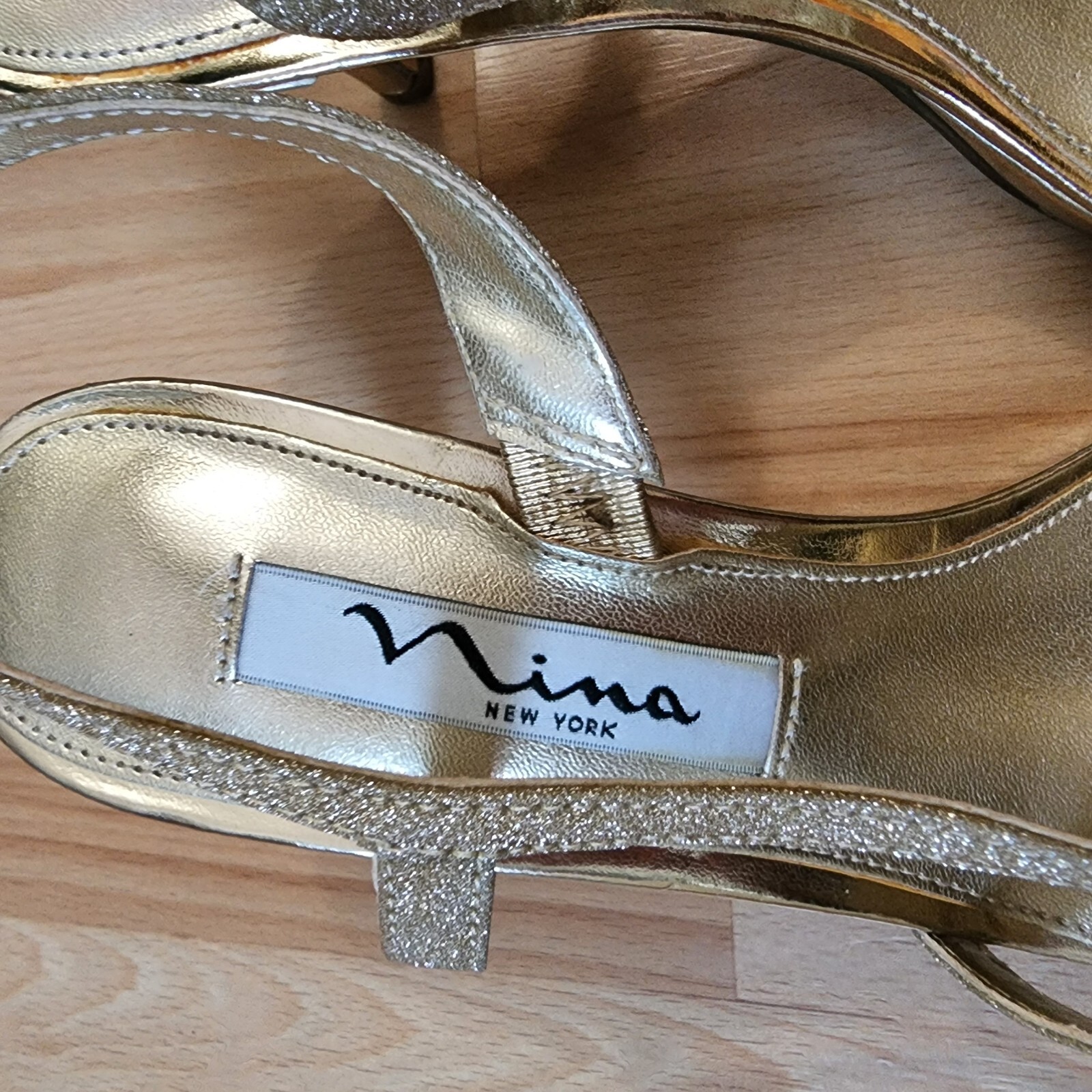 nina shoes rose gold