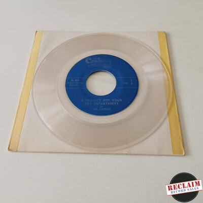 jim keysor a project for your art department 7'' vinyl record very good condition