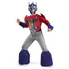 Transformers Optimus Prime 3D FOAM Deluxe Costume New Size 7-8 Medium 2012 Child