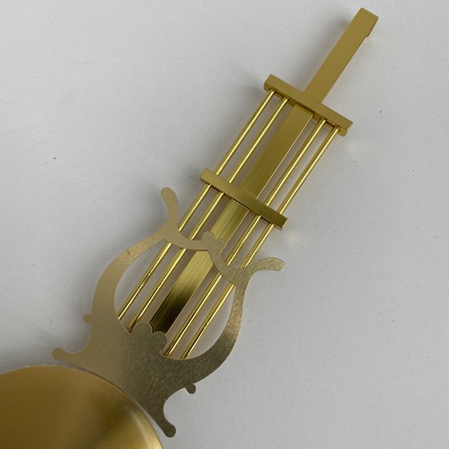 Traditional Gold Clock Pendulum Movement DIY Replacement Part Repair Kit New - Picture 7 of 8