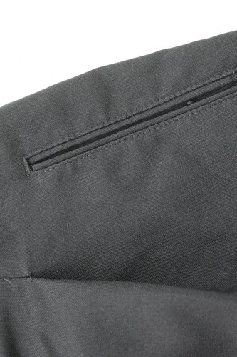 Black Jantzen women’s straight button pants with front slash pockets and side zipper, 12.