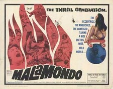 MALAMONDO Movie POSTER 22x28 Half Sheet Adriano Celentano Marvin Miller