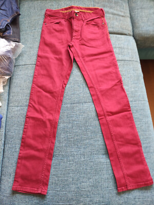 Adidas, Neo Label, Jeans, slim fit, magenta, Gr. W32 L34, neuwertiger Zustand!!!