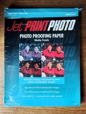 Open Box of Jet Print Photo Proofing Paper 100 Papers Matte Finish