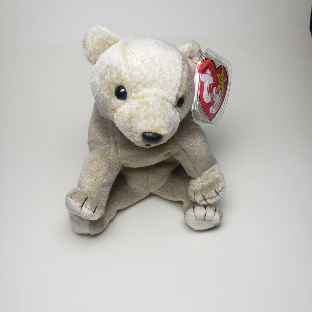 Rare beanie baby Almond 1999 with tag errors