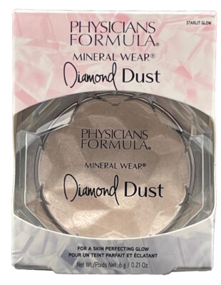 Mineral Wear  Diamond Glow Dust, leuchtendes Pulver, Bronzer Puder für Gesicht