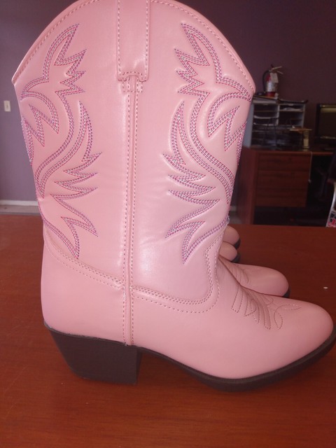 girls pink cowboy boots