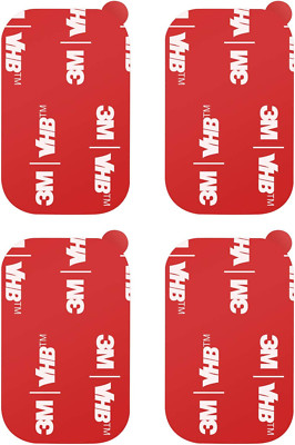 3M Vhb Sticky Adhesive Pads Replacement Mounting Tape 4 Pcs, Dashboard Sticker P