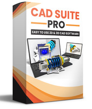 3D 2D CAD Computer Aided Design Full Software App Application for Windows  Mac