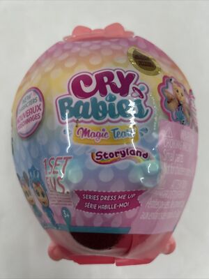 Cry Babies Magic Tears Storyland Dress Me Up Series Pink Unopened Package B3