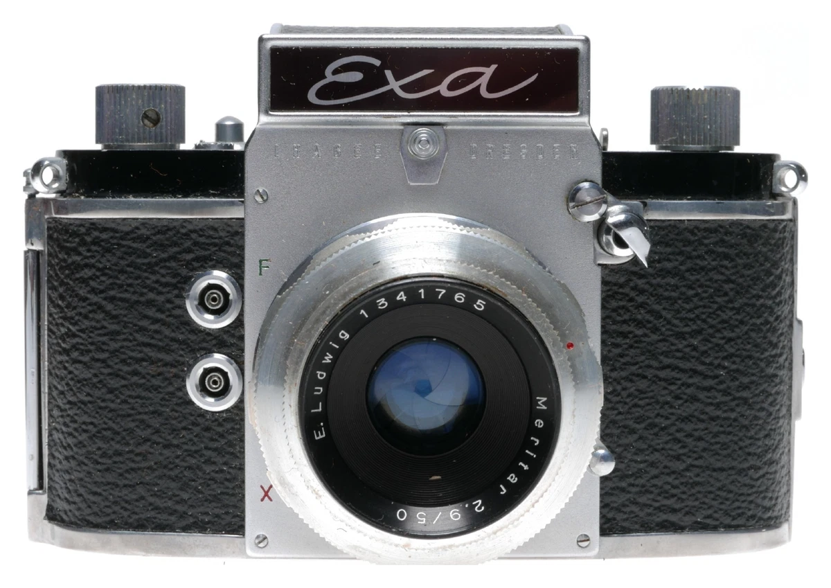 Fotocamere a soffietto vintage per Ihagee