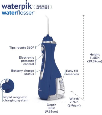 waterpik waterflosser 充電式 Amazon.com: Charger for Waterpik WP-580 WP-587 WP-583 WP-582