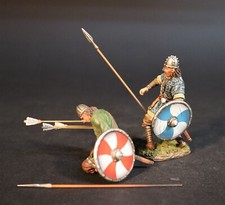 JOHN JENKINS VIKINGS  SAXONS SX-62A WOUNDED ANGLO SAXON WARRIORS