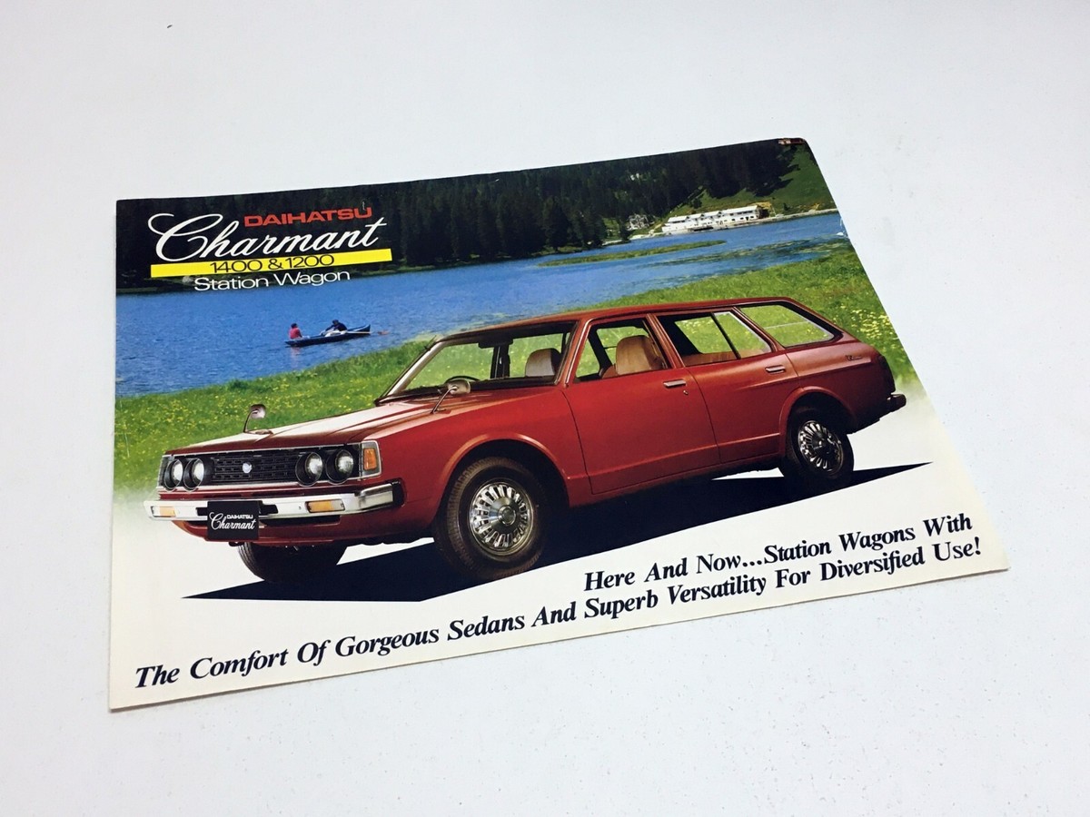 Daihatsu Charade 1400 & 1200 Station Wagon RHD Information Sheet