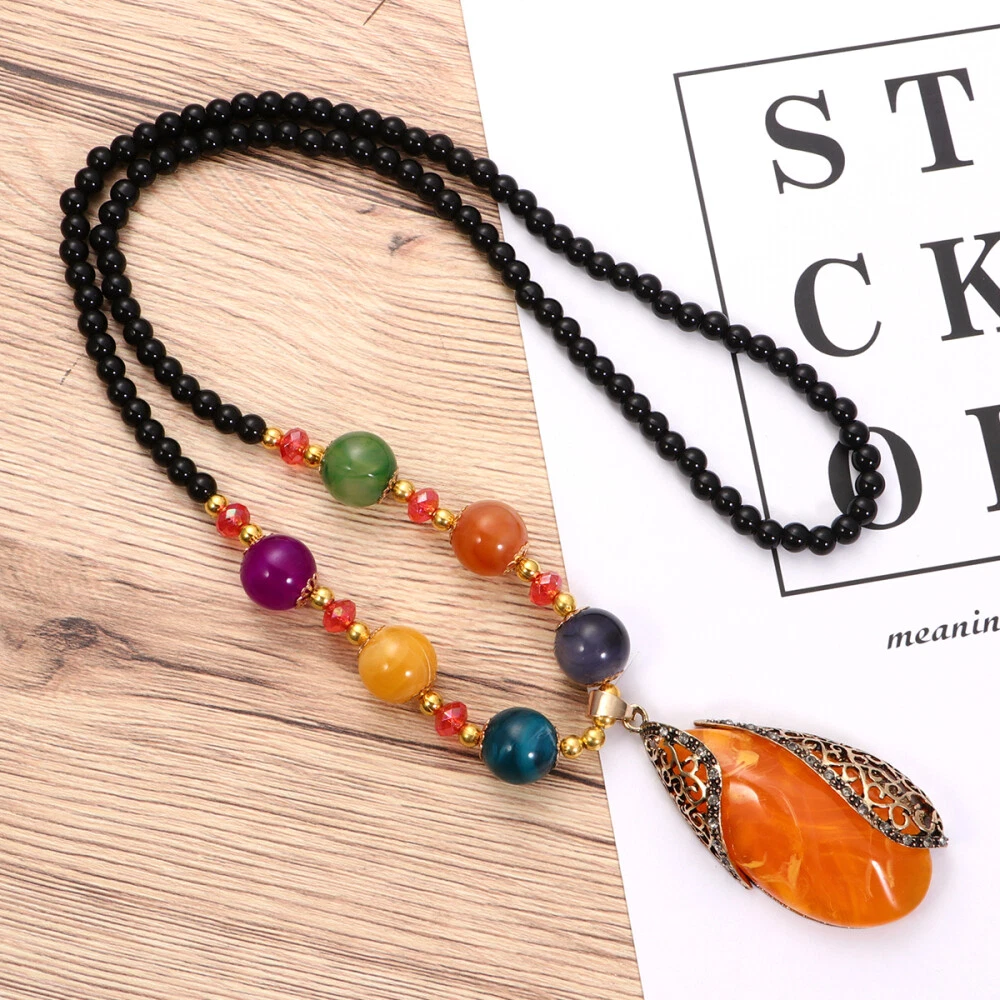 VETEMENTS Collana catena maglione stile boemo vestiti accessorio decorativo