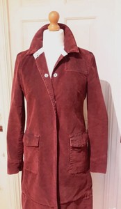 ted baker burgundy coat