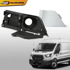 Fit For Ford Transit 150 250 350 15-23 Fuel Filler Housing Door + Gas Cap Cover