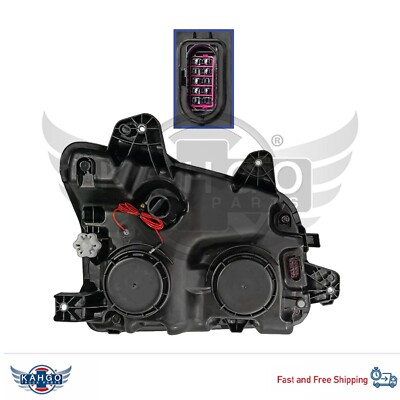 Headlamp LED LH Kenworth T880 564.59125LC | eBay