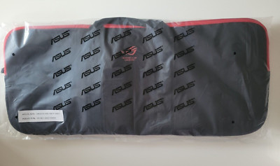 Tastaturtasche Asus 2 Fächer 'Republic of Gamers' schwarz/rot NEU OVP