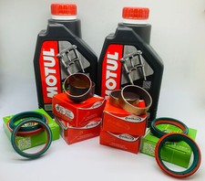 YZ 125 SKF 48mm Dual Compound KYB Oil & Dust Fork Seals, Bushes 5W Oil 2004-23