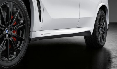 BMW X5 M Performance Side Sill Application Foil Frozen Black G05 Genuine 2456384
