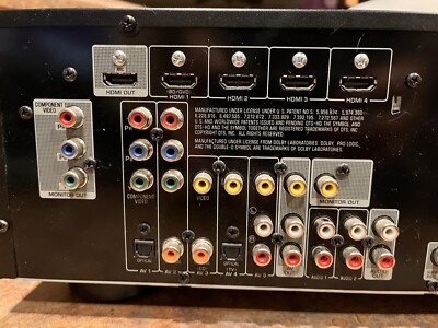 Yamaha RX-V375 -5.1 Ch HDMI Home Theater Surround Sound Receiver +