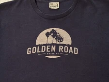 Golden Road Brewing Brewery California Souvenir T-Shirt Size L The Hammer