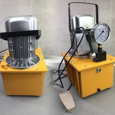 Elektrische Hydraulikpumpe Hydraulikaggregat mit Manuell Einfachwirkend Ventil