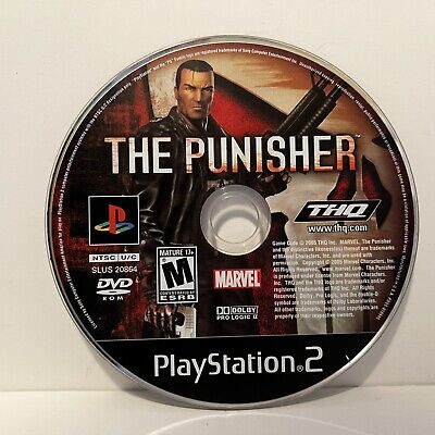 The Punisher Print Ad/Poster Art Playstation 2 PS2 XBOX PC Small Box