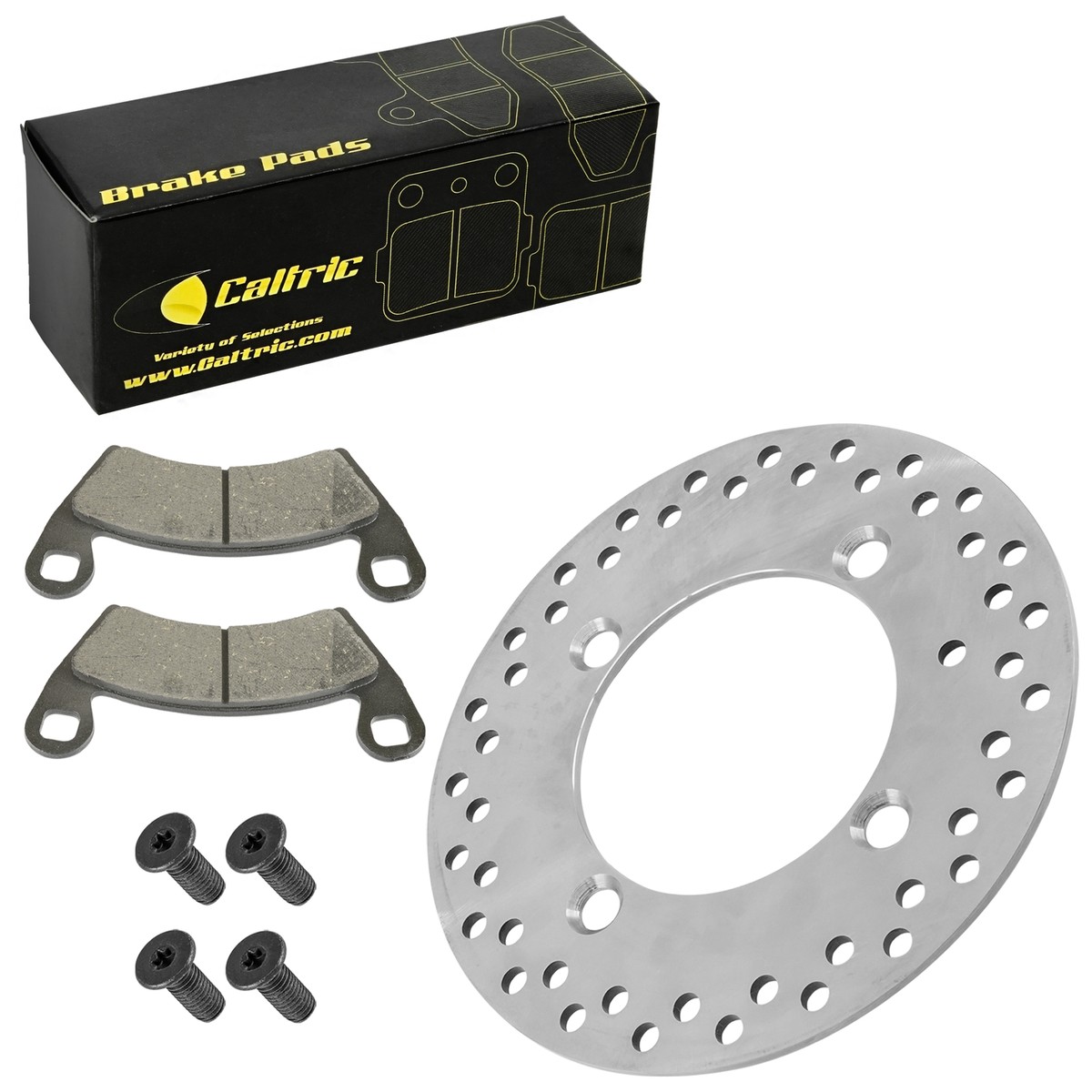 Caltric Rear Brake Pads For Polaris RZR XP 4 900 EPS (2015-2018) - Semi-Metallic