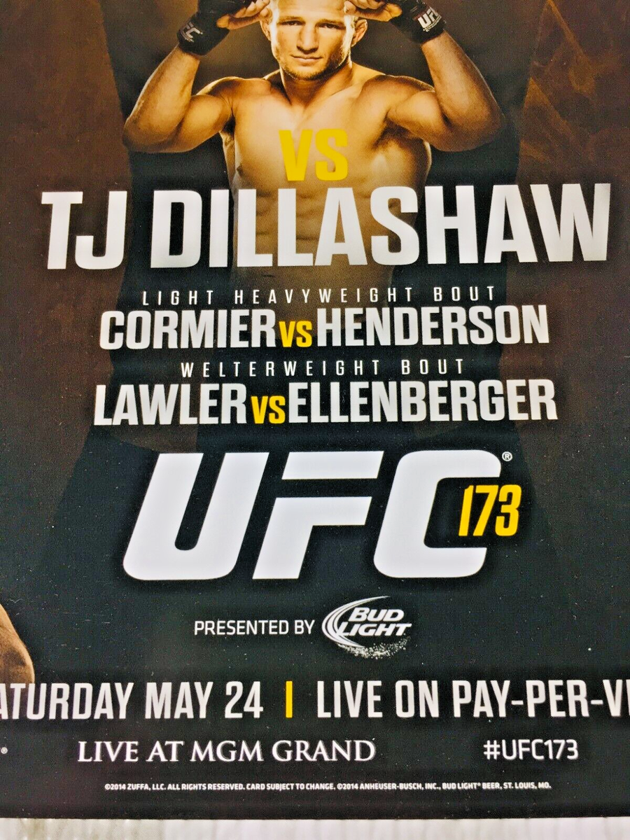 UFC 173\, image size:900x1200