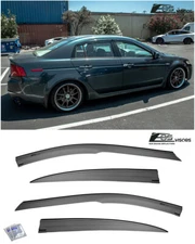 EOS Visors For 04-08 Acura TL JDM MUGEN Style Side Window Vents Rain Deflector