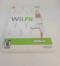 Wii Fit - Wii Game, Original Case and Manuals Included - Board is not