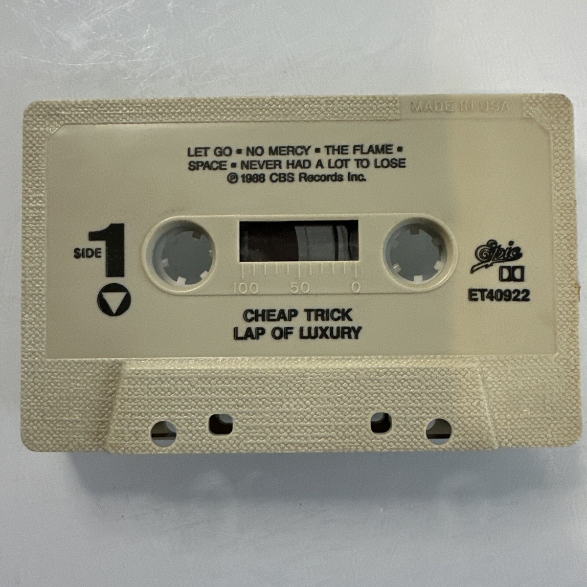 Cheap Trick Lap of Luxury (Cassette) Tape Only | eBay