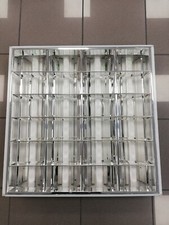 Plafoniere neon  incasso controsoffitto cartongesso 60x60 con compresi neon