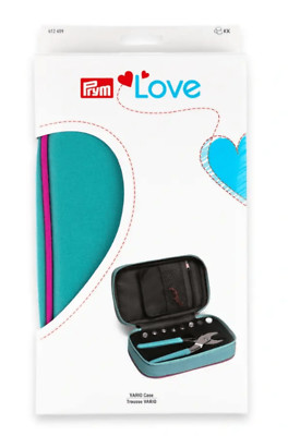 VARIO Case Prym Love - Mint/Beige Werkzeug Aufbewahrung Organizer von Galedi Pins
