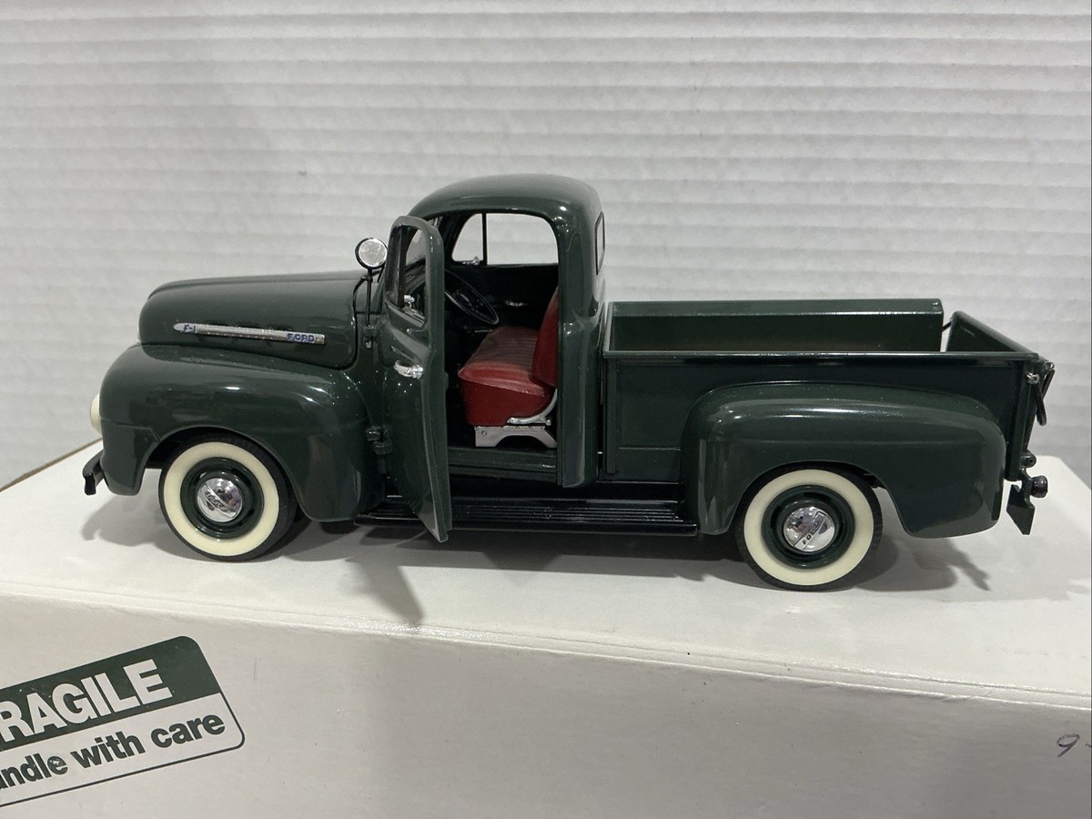 1951 Ford F-1 Pickup Truck Meadow Green Danbury Mint 1:24 | eBay
